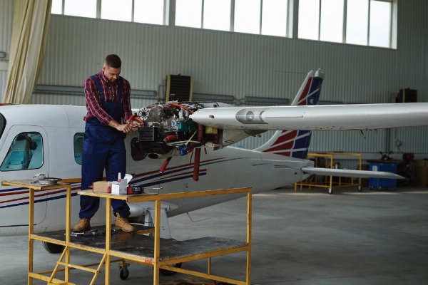 inspection visuelle - aéronautique